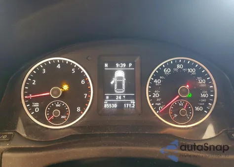 2014 Volkswagen Tiguan S из США, поврежденный, VIN WVGAV3AX6EW511070